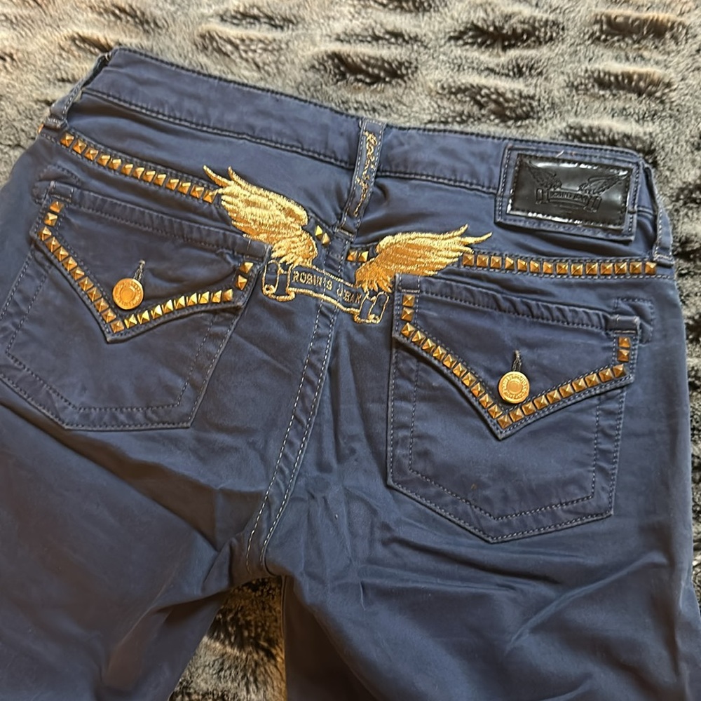 Robins jeans - gold detail